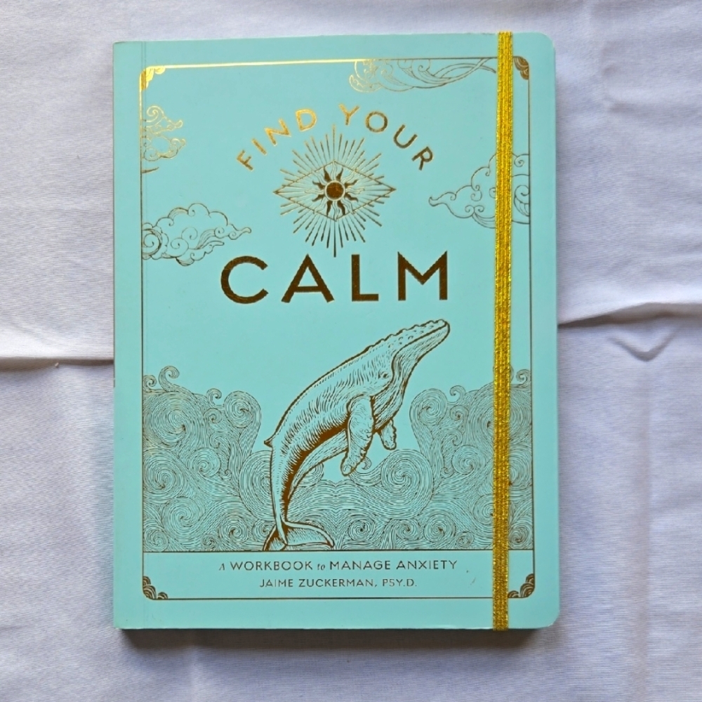 Find Your Calm Mindfulness Workbook | Stress Relief Journal | New